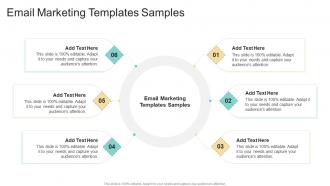 Email Marketing Templates Samples In Powerpoint And Google Slides Cpb