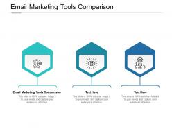 Email marketing tools comparison ppt powerpoint presentation layouts cpb