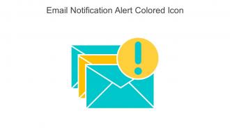 Email Notification Alert Colored Icon In Powerpoint Pptx Png And Editable Eps Format