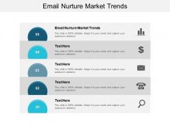 Email nurture market trends ppt powerpoint presentation gallery design inspiration cpb