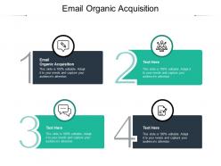 Email organic acquisition ppt powerpoint presentation summary model cpb