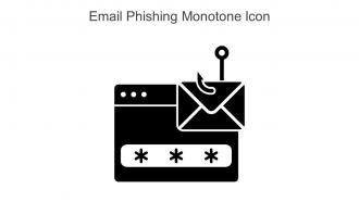 Email Phishing Monotone Icon In Powerpoint Pptx Png And Editable Eps Format