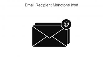 Email Recipient Monotone Icon In Powerpoint Pptx Png And Editable Eps Format