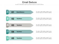 Email reduce ppt powerpoint presentation styles master slide cpb