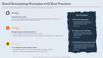 Email Retargeting Strategies With Best Practices Customer Retargeting And Personalization