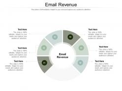 Email revenue ppt powerpoint presentation file display cpb