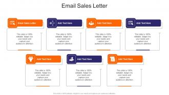 Email Sales Letter In Powerpoint And Google Slides Cpb