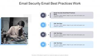 Email Security Email Best Practices Work In Powerpoint And Google Slides Cpb