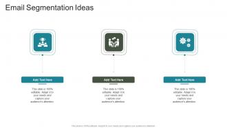 Email Segmentation Ideas In Powerpoint And Google Slides Cpb