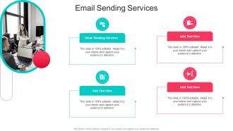 Email Sending Services In Powerpoint And Google Slides Cpb