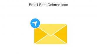 Email Sent Colored Icon In Powerpoint Pptx Png And Editable Eps Format
