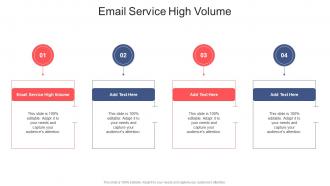 Email Service High Volume In Powerpoint And Google Slides Cpb