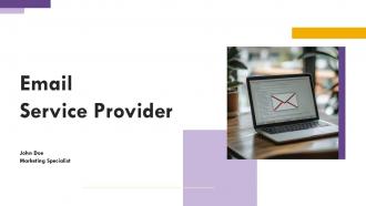 Email Service Provider PPT Template ST AI