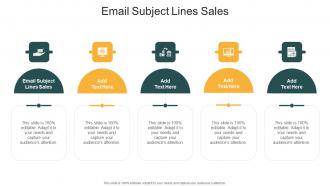 Email Subject Lines Sales In Powerpoint And Google Slides Cpb