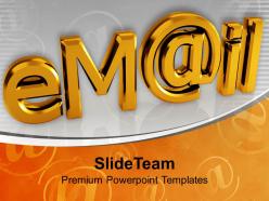 Email symbol technology powerpoint templates ppt backgrounds for slides 0113