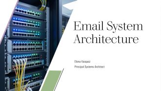 Email System Architecture PPT Graphics VA