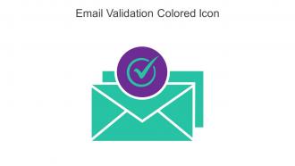 Email Validation Colored Icon In Powerpoint Pptx Png And Editable Eps Format