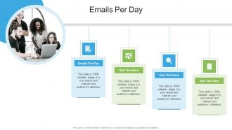 Emails Per Day In Powerpoint And Google Slides Cpb