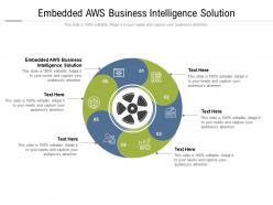 Embedded aws business intelligence solution ppt powerpoint presentation cpb