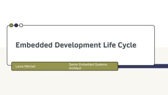 Embedded Development Life Cycle PPT Slides VA