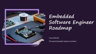 Embedded Software Engineer Roadmap PPT Outline VA