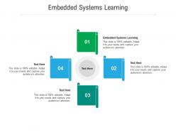 Embedded systems learning ppt powerpoint presentation infographics layouts cpb
