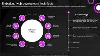 Embedded Web Development Technique Web Designing And Development