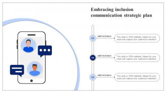 Embracing Inclusion Communication Strategic Plan