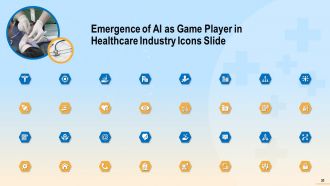 Emergence of ai as game player in healthcare industry powerpoint presentation slides