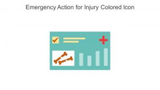 Emergency Action For Injury Colored Icon In Powerpoint Pptx Png And Editable Eps Format