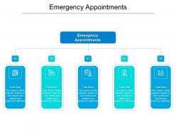 Emergency appointments ppt powerpoint presentation infographics graphics example cpb