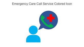 Emergency Care Call Service Colored Icon In Powerpoint Pptx Png And Editable Eps Format