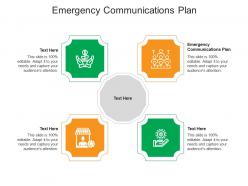 Emergency communications plan ppt powerpoint presentation model layout cpb
