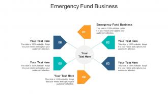 Emergency fund business ppt powerpoint presentation infographic template guide cpb