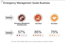 Emergency management guide business ppt powerpoint presentation icon picture cpb