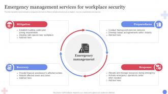 Emergency Management Services For Workplace Security