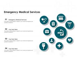 Emergency medical services ppt powerpoint presentation inspiration files