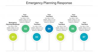 Emergency planning response ppt powerpoint presentation ideas designs cpb