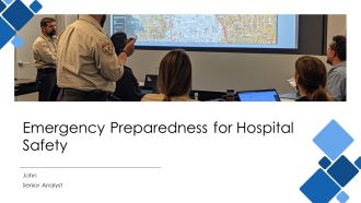 Emergency Preparedness For Hospital Safety PPT Information AT