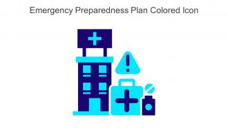 Emergency Preparedness Plan Colored Icon In Powerpoint Pptx Png And Editable Eps Format