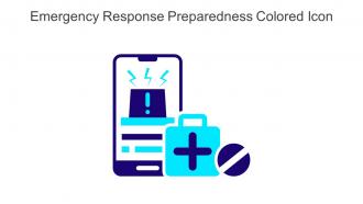 Emergency Response Preparedness Colored Icon In Powerpoint Pptx Png And Editable Eps Format
