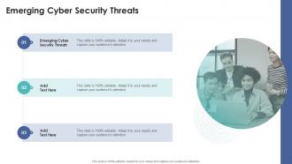 Emerging Cyber Security Threats In Powerpoint And Google Slides Cpb