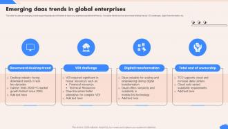 Emerging Daas Trends In Global Enterprises