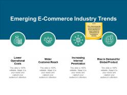 Emerging e commerce industry trends ppt powerpoint presentation aids