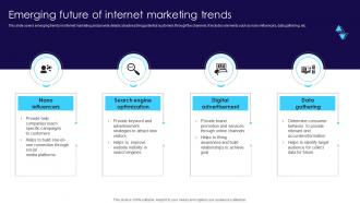 Emerging Future Of Internet Marketing Trends