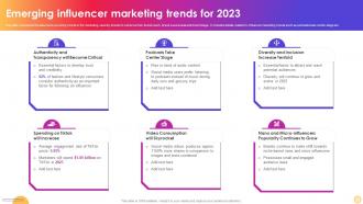 Emerging Influencer Marketing Trends For 2023 Instagram Influencer Marketing Strategy SS V