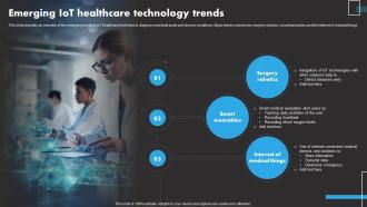 Emerging IoT Healthcare IoT Remote Asset Monitoring And Management IoT SS