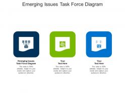 Emerging issues task force diagram ppt powerpoint presentation layouts vector cpb