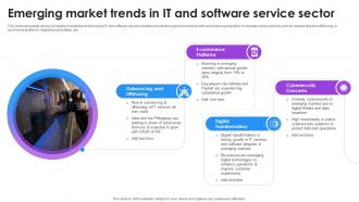 Emerging Market Trends In IT And Software Service Sector