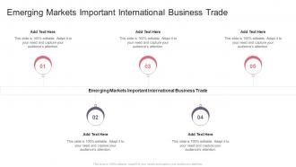 Emerging Markets Important International Business Trade In Powerpoint And Google Slides Cpb